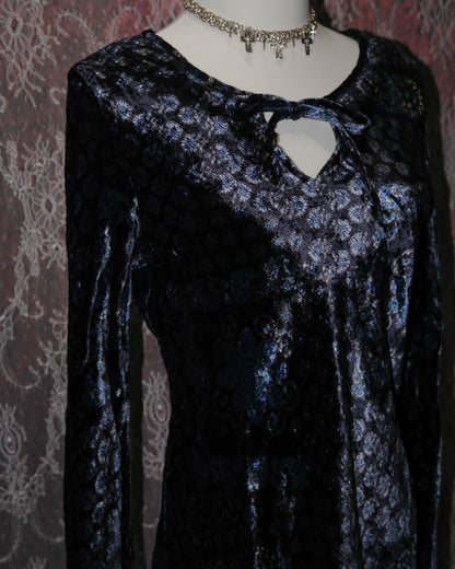 [India] Faded Glory Velvet Dress