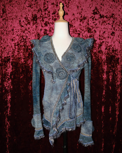 Boston Proper Blue Rose Outer