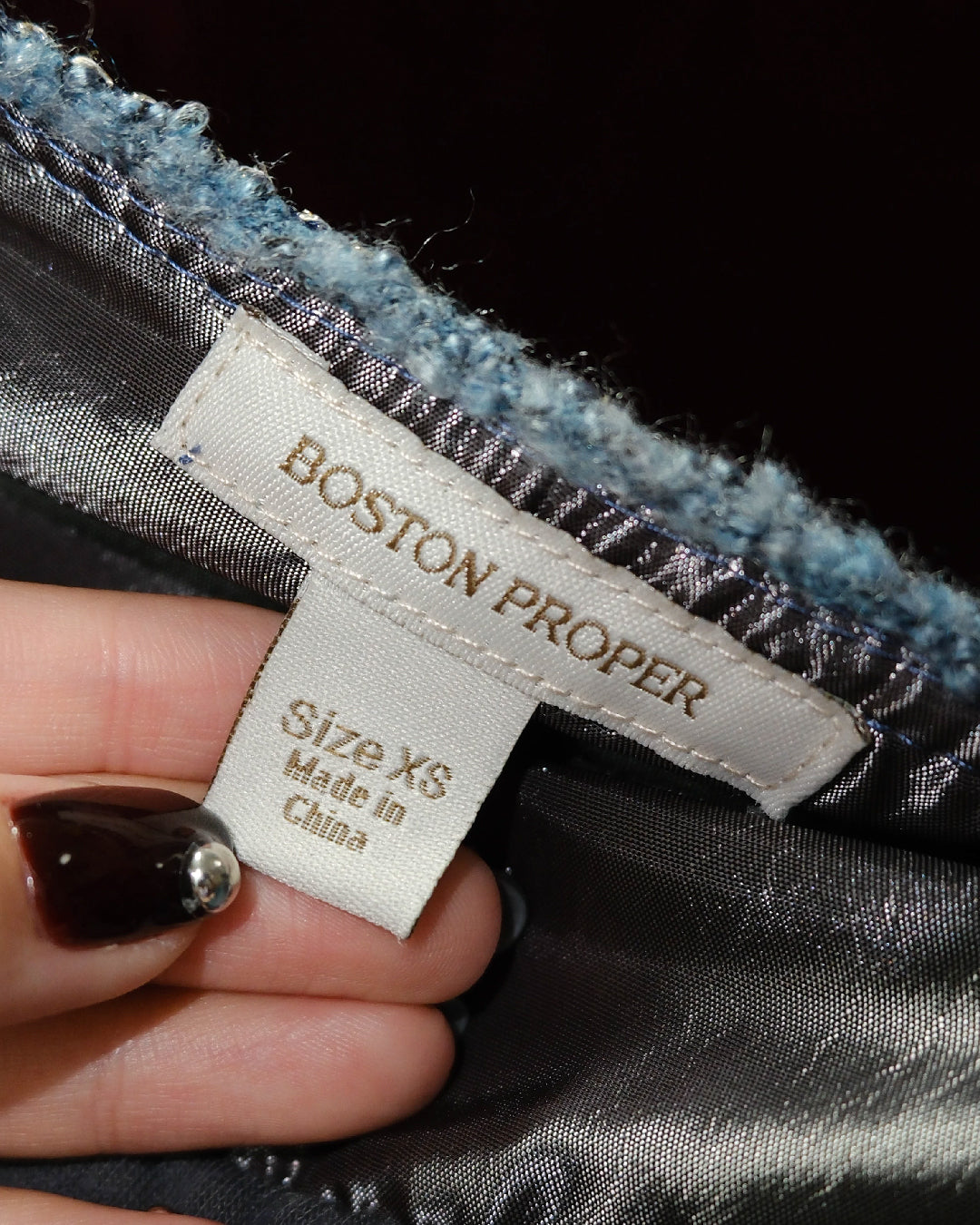 Boston Proper Blue Rose Outer