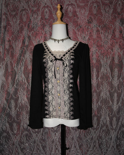 [Axes Femme] Gothic Lace Top