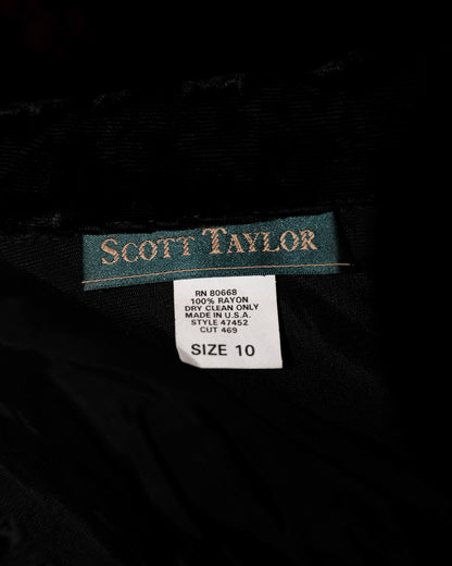 [USA] Scott Taylor Velvet Crop Jacket