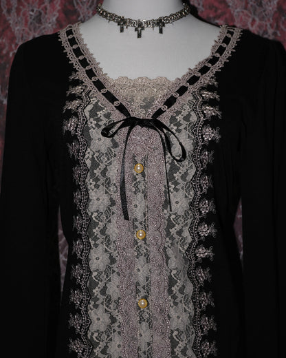 [Axes Femme] Gothic Lace Top
