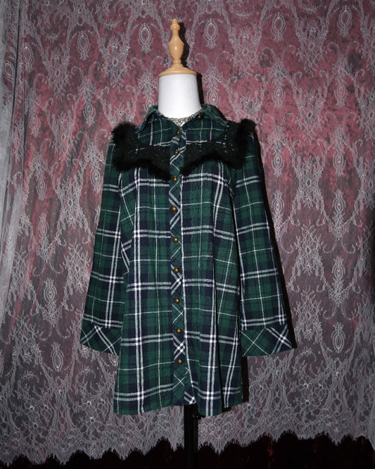 Titty Slytherin Plaid Shirt