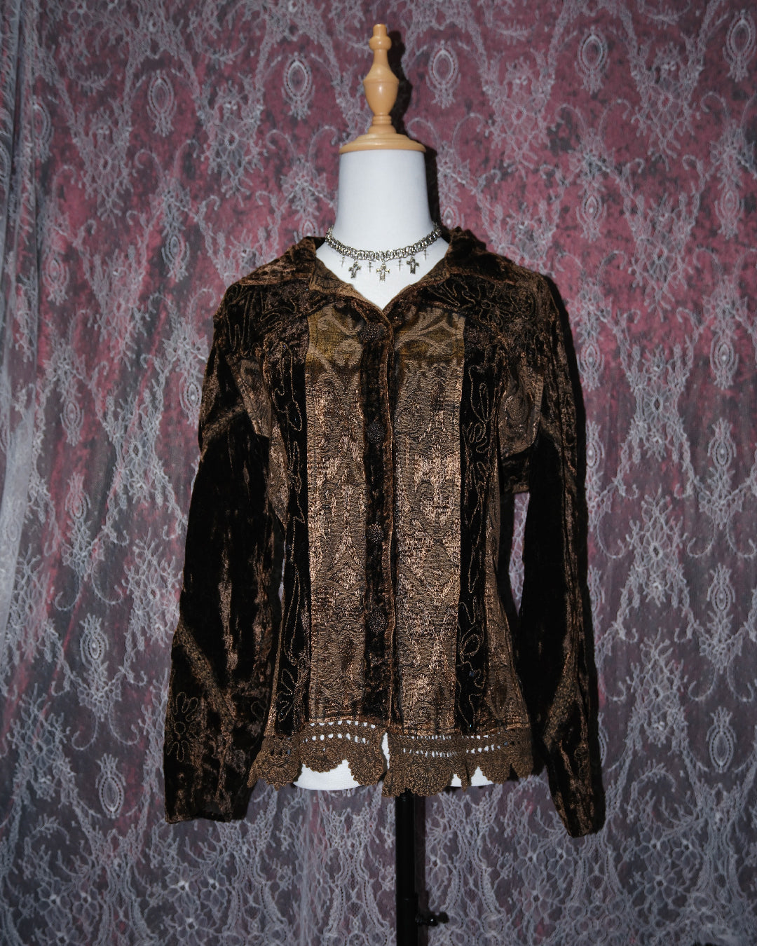 [Lashback] Mahogany Velvet Jacket