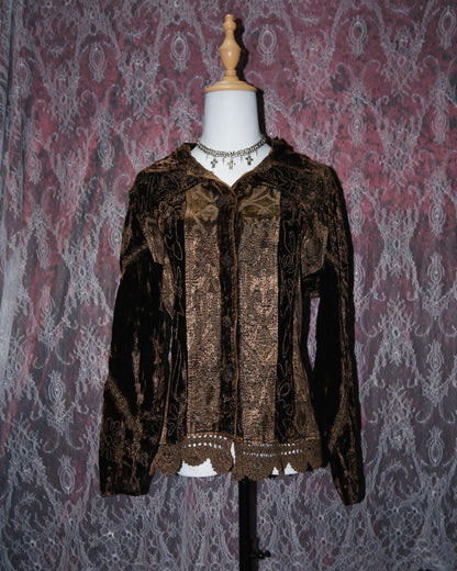 [Lashback] Mahogany Velvet Jacket