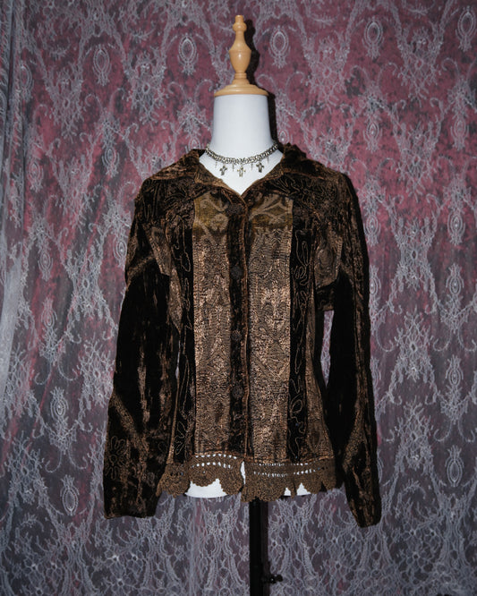 [Lashback] Mahogany Velvet Jacket