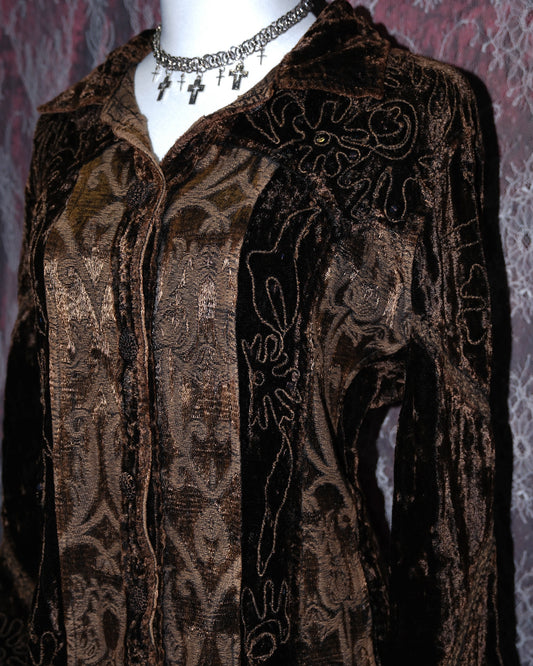 [Lashback] Mahogany Velvet Jacket