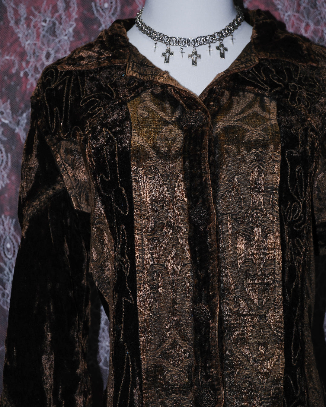 [Lashback] Mahogany Velvet Jacket