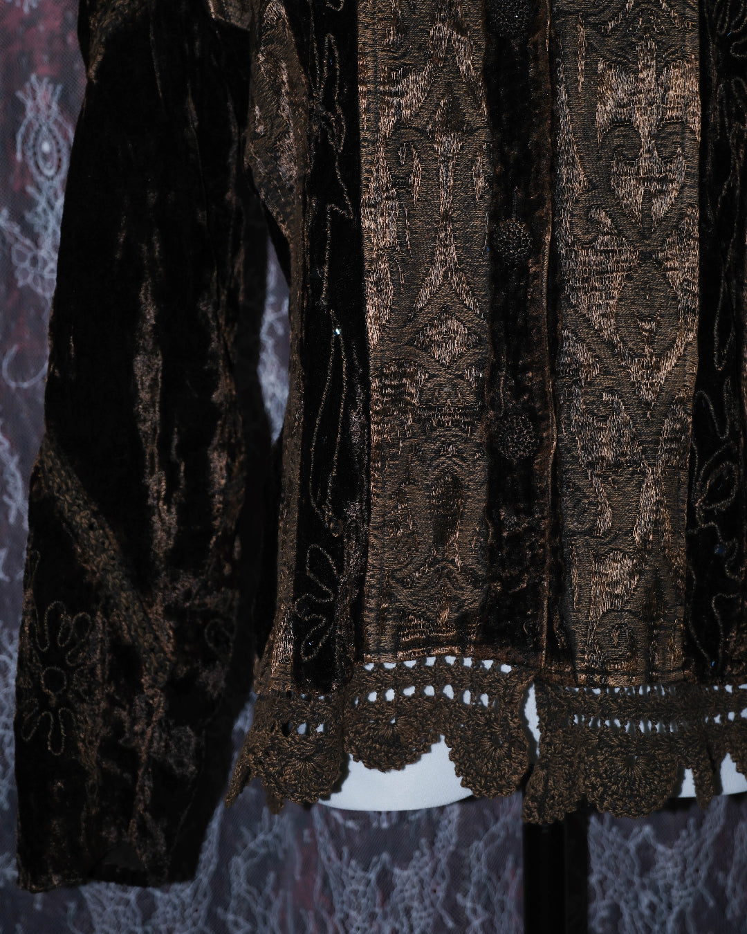 [Lashback] Mahogany Velvet Jacket