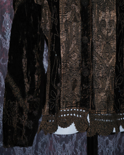 [Lashback] Mahogany Velvet Jacket