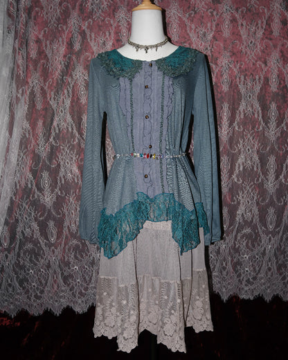 [Axes Femme] Bondi Blue Ruffle Top