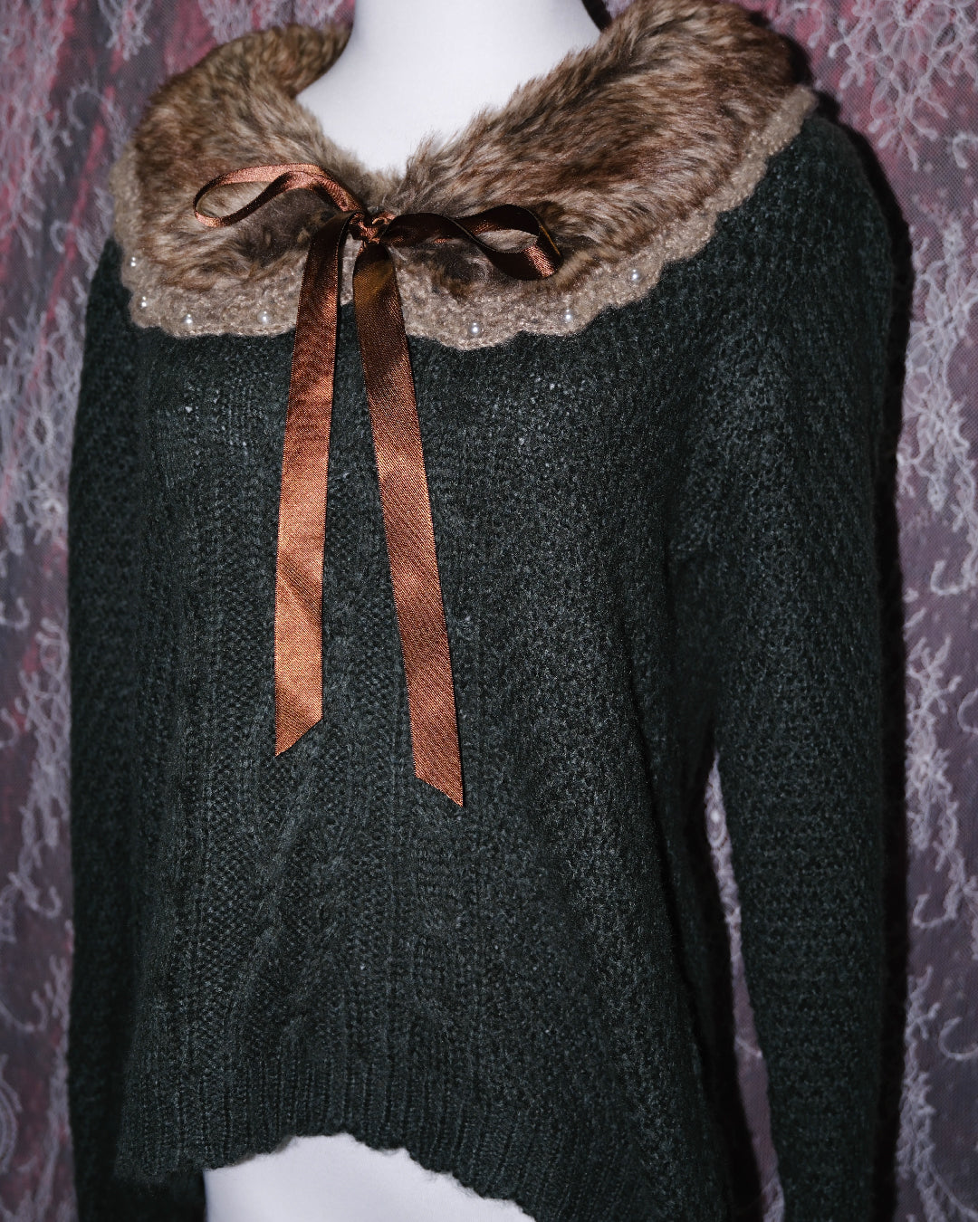 [Axes Femme] Sytherin Ribbon Sweater