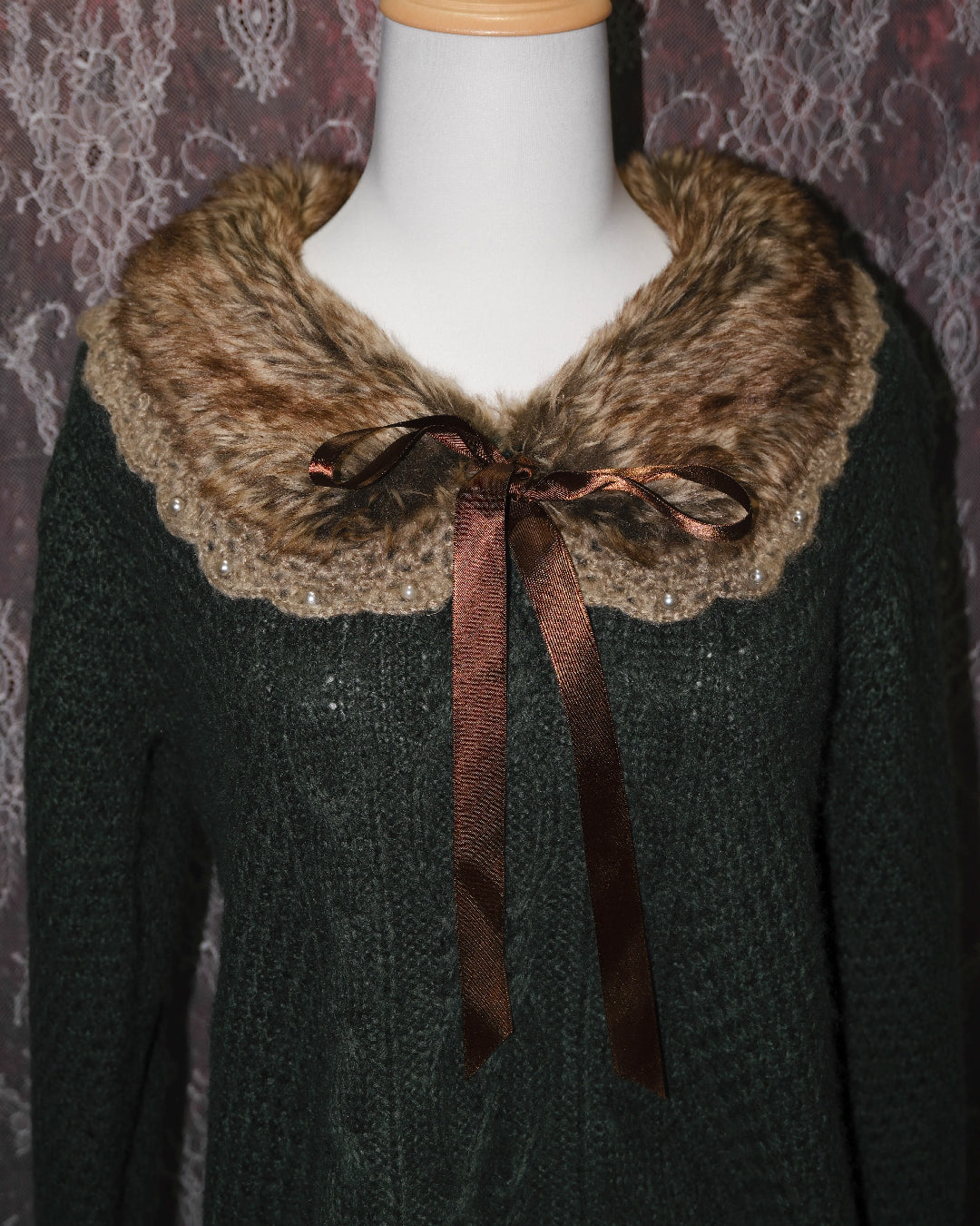 [Axes Femme] Sytherin Ribbon Sweater
