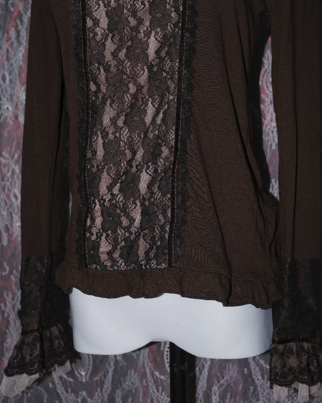 [Axes Femme] Mocha Lace Top