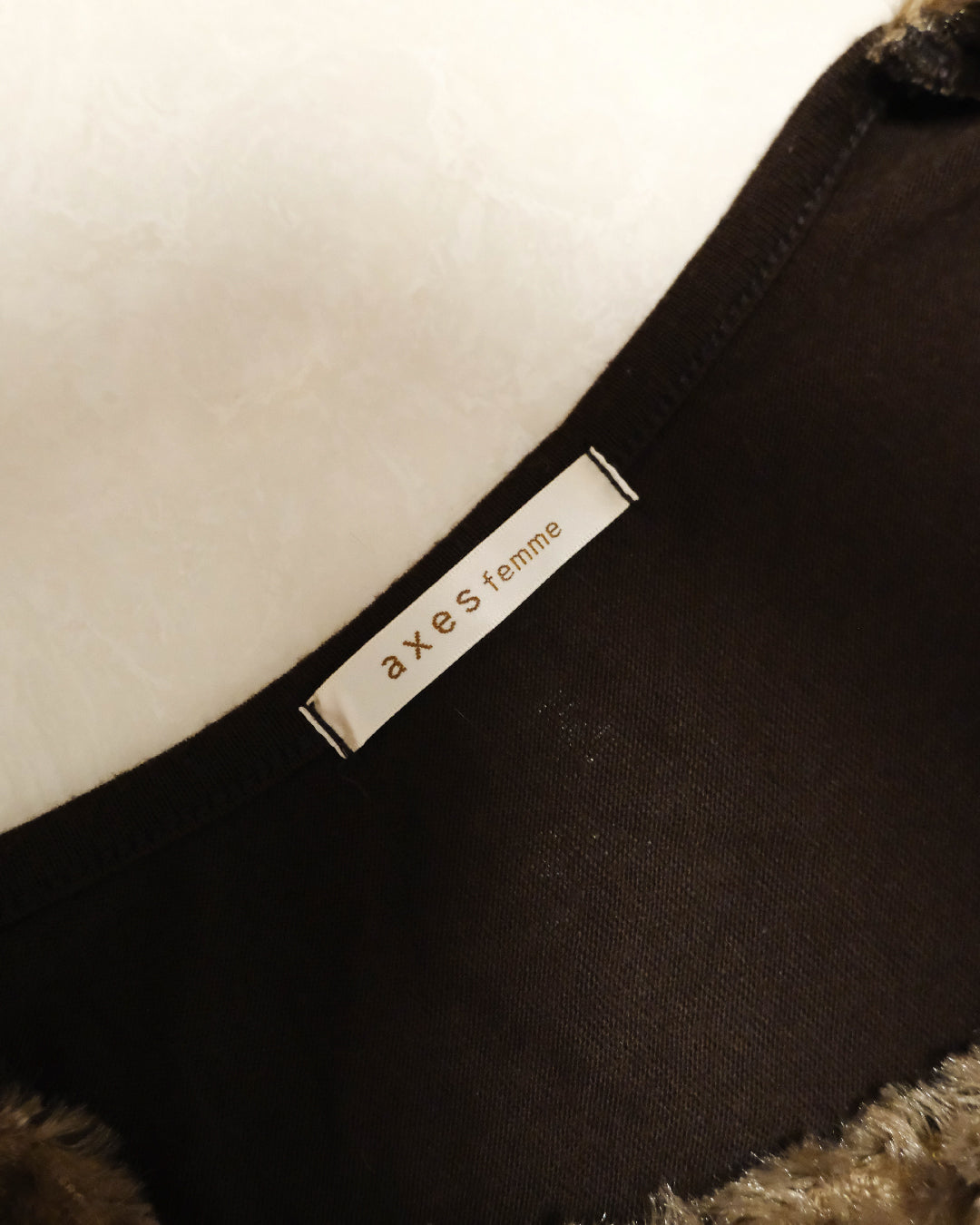 [Axes Femme] Mocha Lace Top