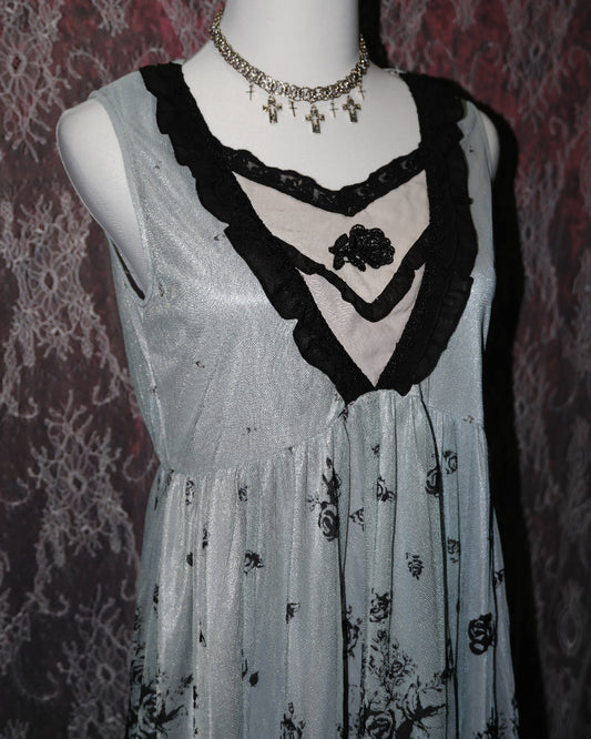 [Axes Femme] Frozen Blue Gothic Dress