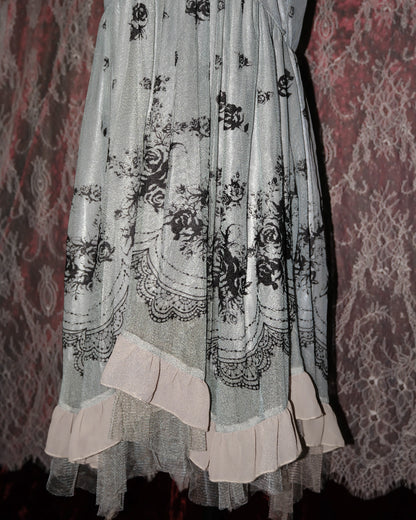 [Axes Femme] Frozen Blue Gothic Dress