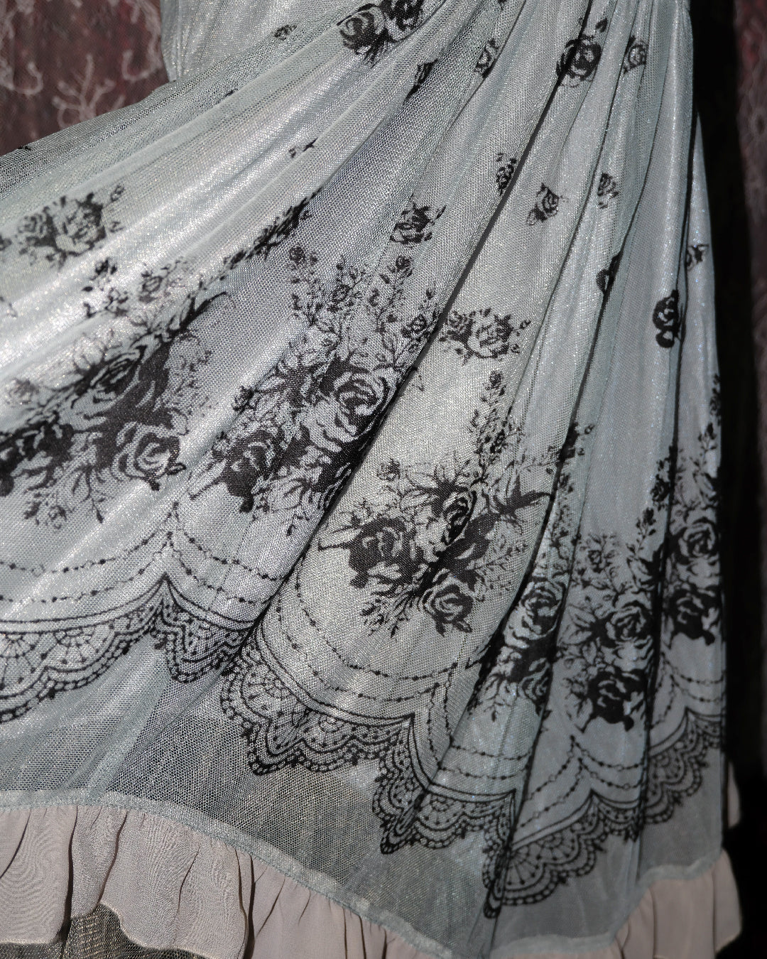 [Axes Femme] Frozen Blue Gothic Dress