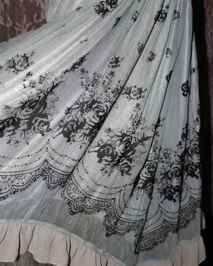 [Axes Femme] Frozen Blue Gothic Dress