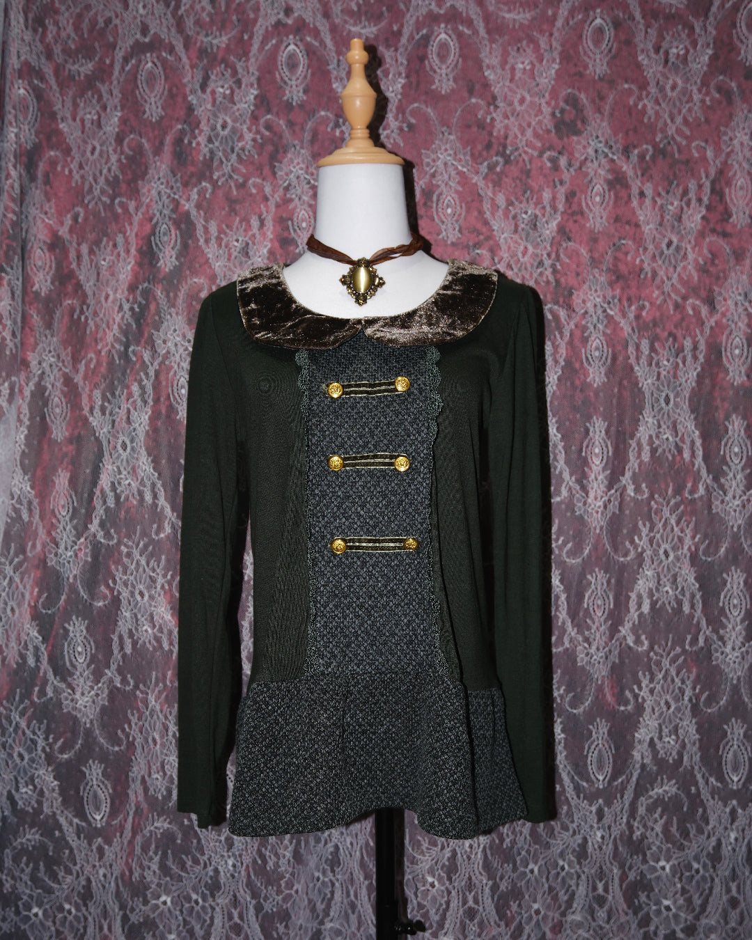 [Axes Femme] Basil Military Top
