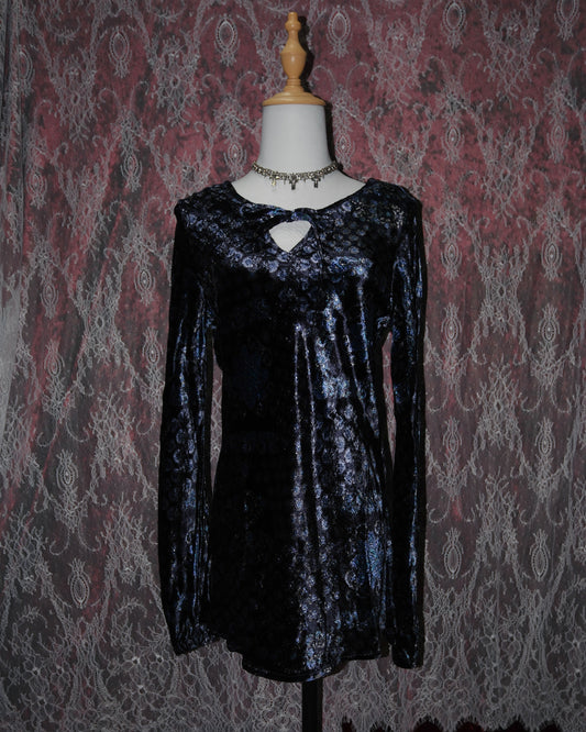 [India] Faded Glory Velvet Dress