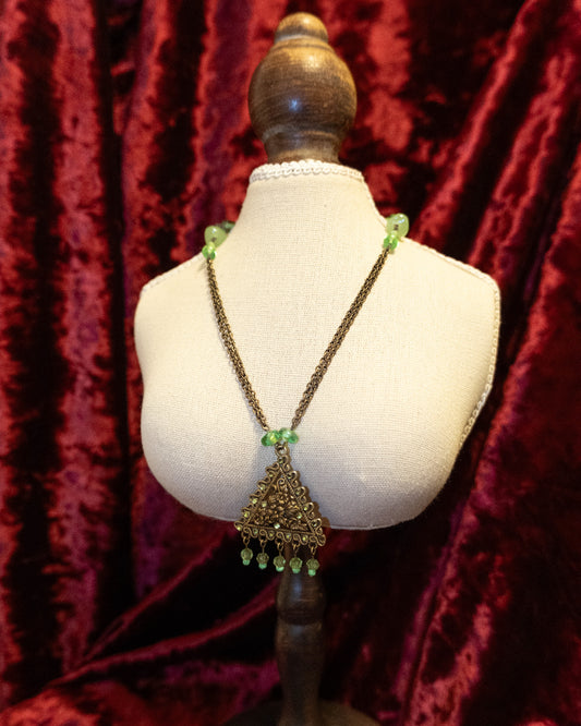 Triangle Olive Necklace
