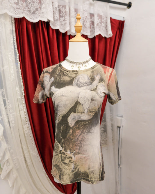 [USA | Indonesia] Sinful Angel Goth Grunge Top