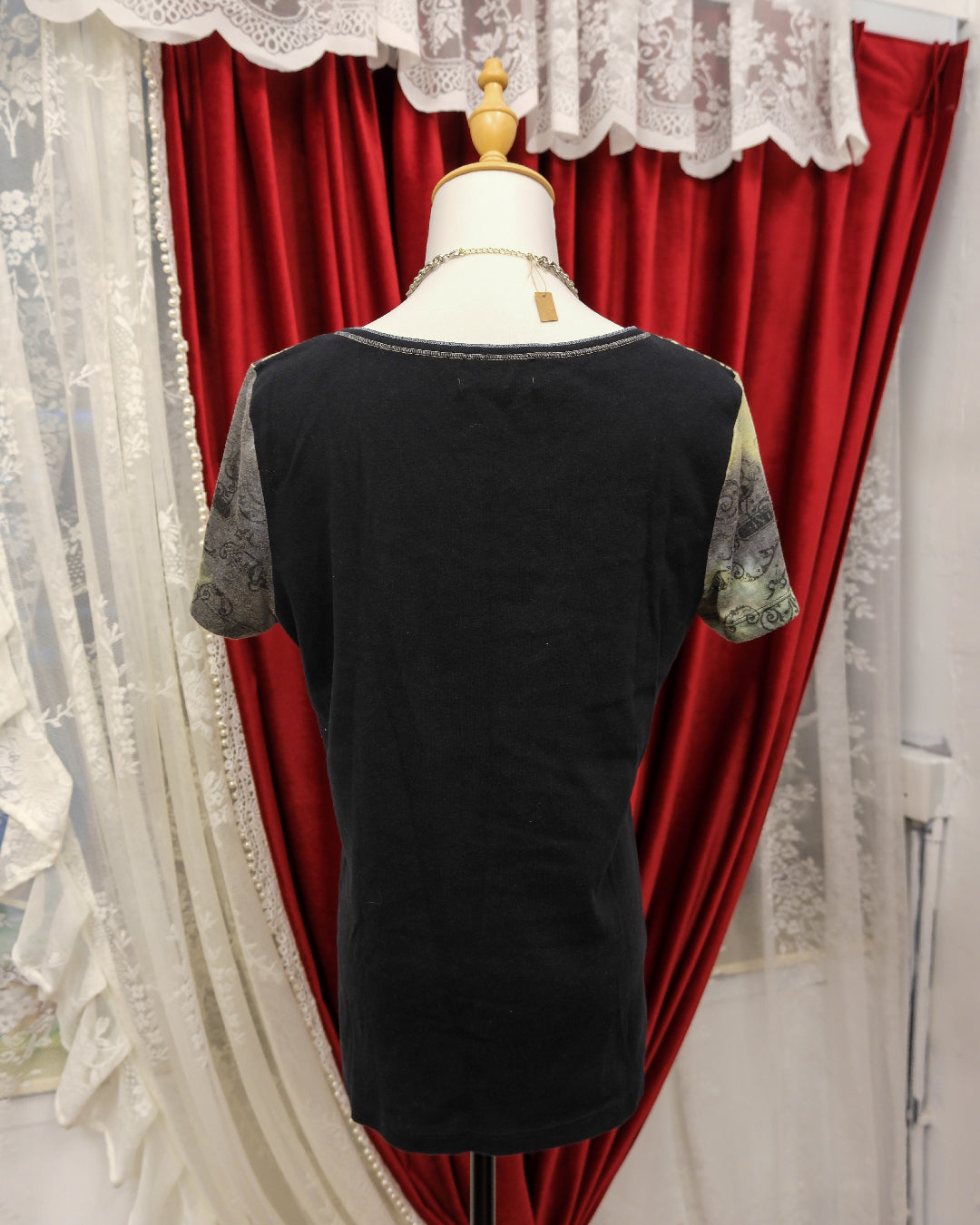 [USA] Vanilla Sugar Floral Grunge Top