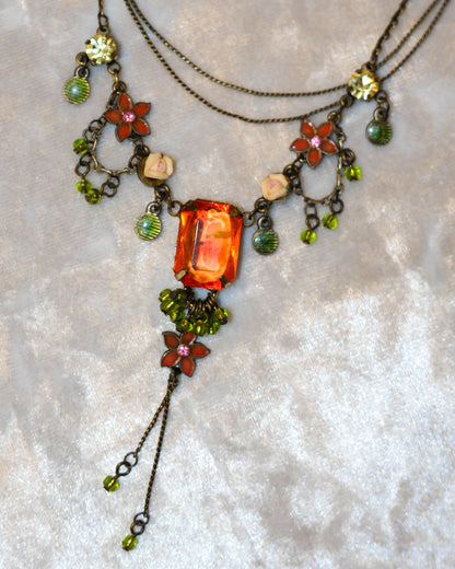 Fairycore Tangerine Necklace