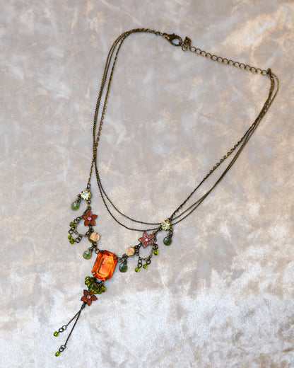 Fairycore Tangerine Necklace