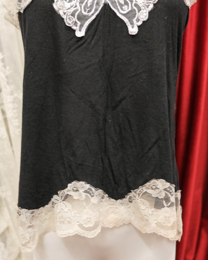 Gothic Butterfly Lace Camisole