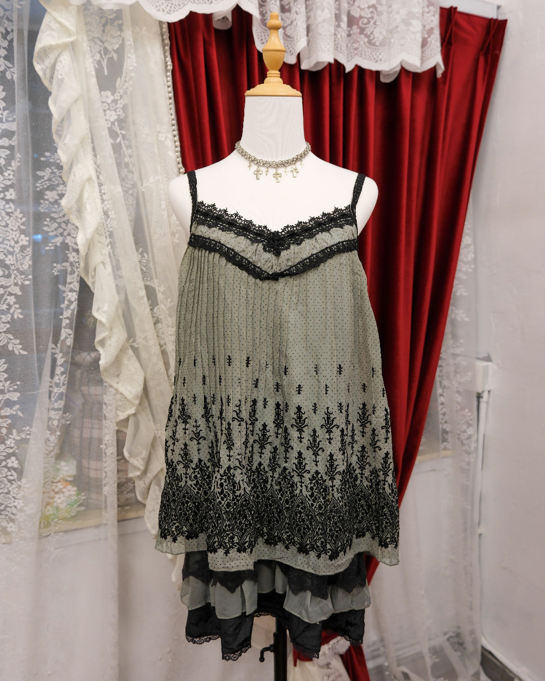 Axes Femme Sage Victorian One Piece