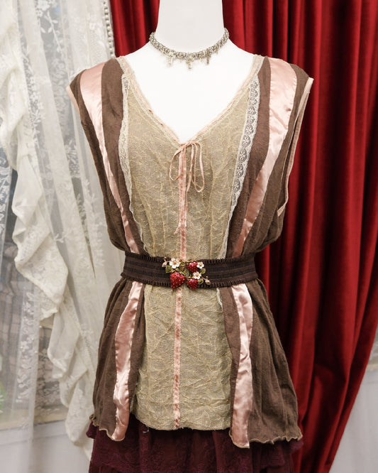 [Set] Wilted Cocoa & Mulberry Ruffles