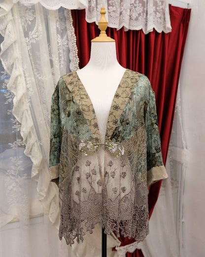 [USA] Spencer Alexis Mint Lace Kimono