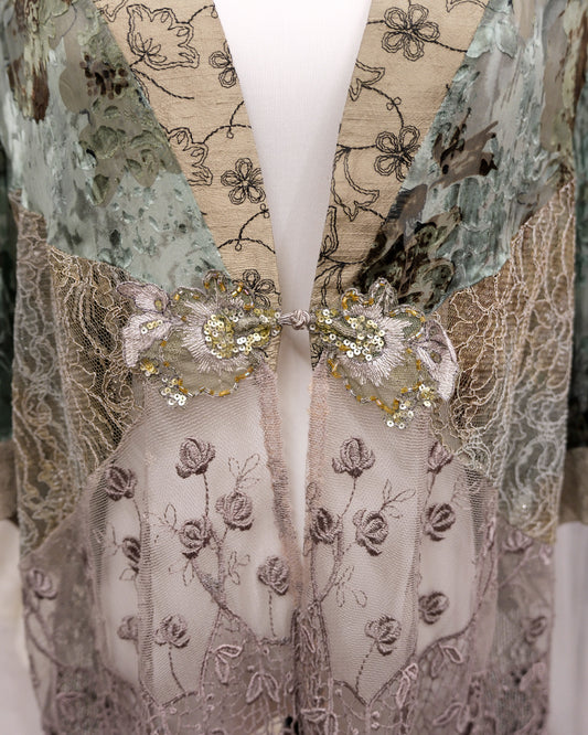 [USA] Spencer Alexis Mint Lace Kimono