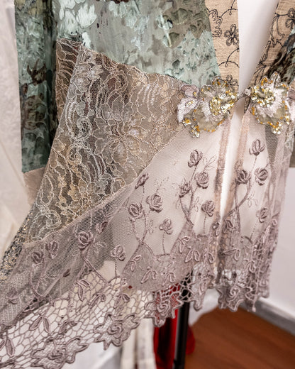 [USA] Spencer Alexis Mint Lace Kimono