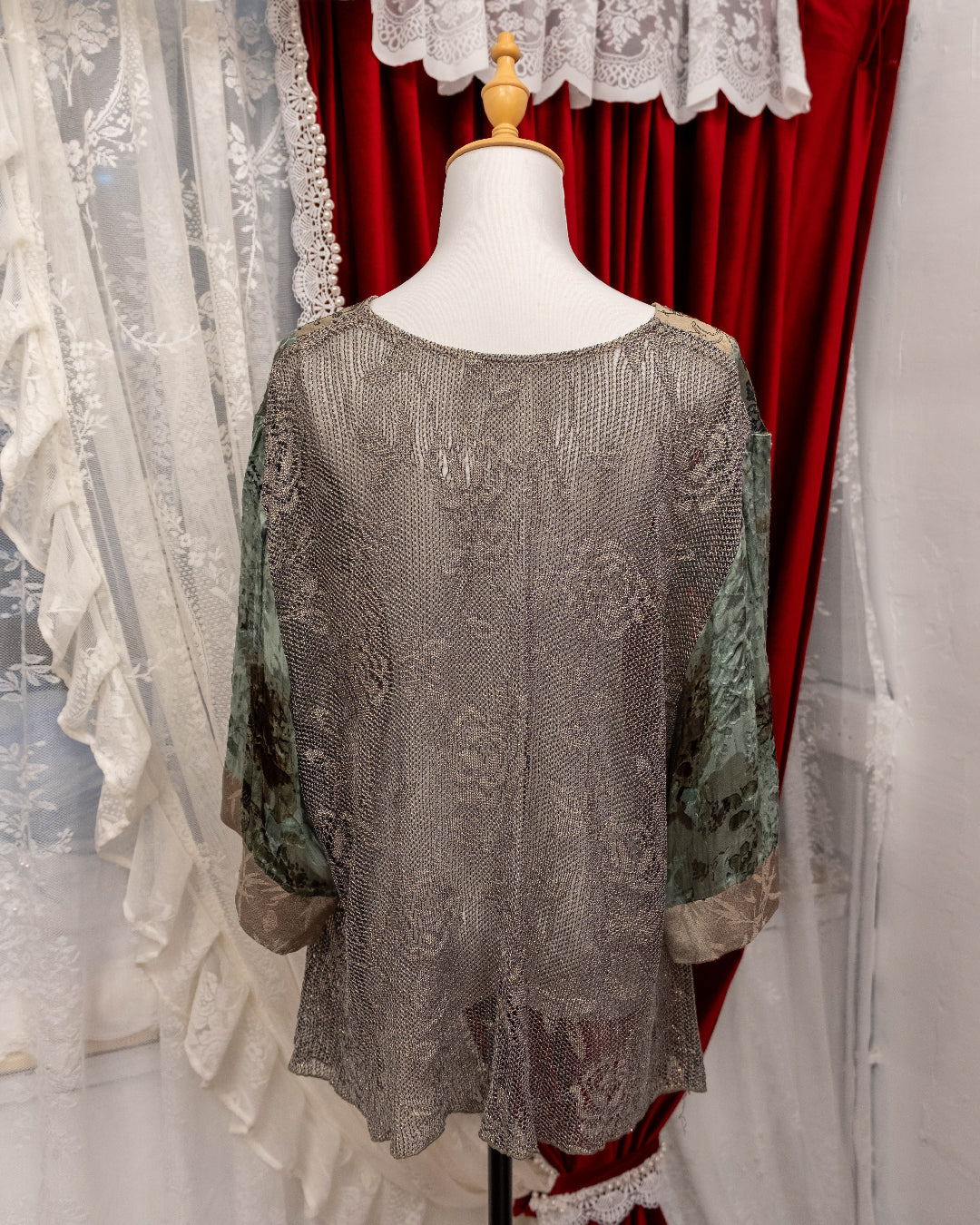 [USA] Spencer Alexis Mint Lace Kimono