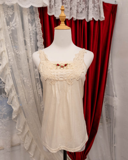 Axes Femme Rose Cream Camisole