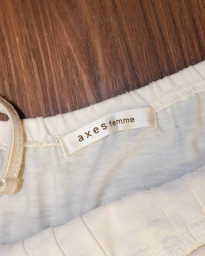 Axes Femme Rose Cream Camisole