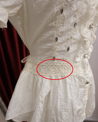 Pearl White Gems Top