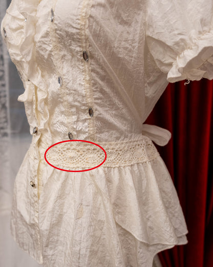 Pearl White Gems Top