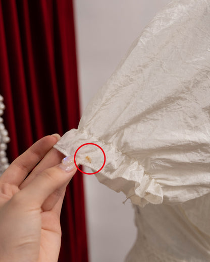Pearl White Gems Top