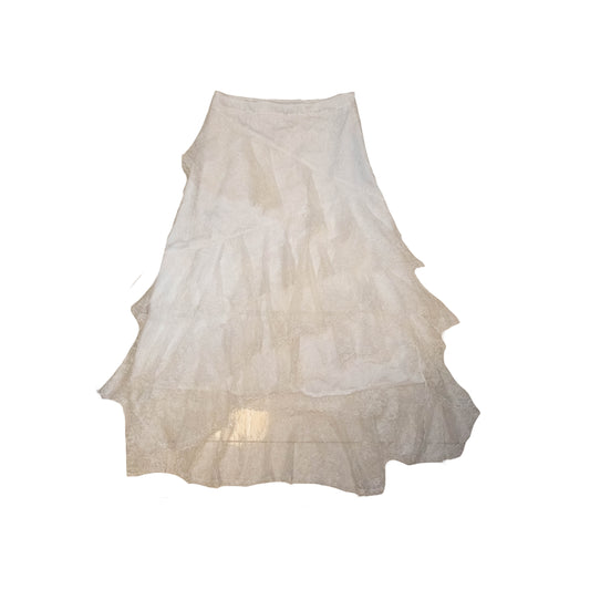 Angelic Lace Layer Maxi Skirt