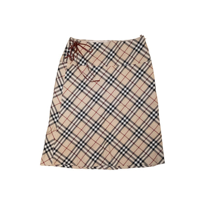 Burberry Ribbon A-Line Skirt