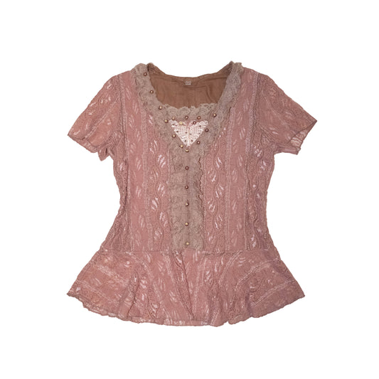 Rosette Butterfly Top