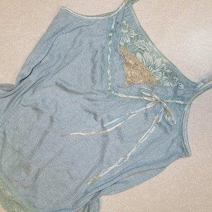 Powder Blue Lace Cami