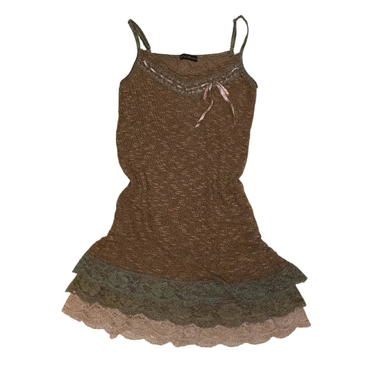 Gingerbread Knitted Dress