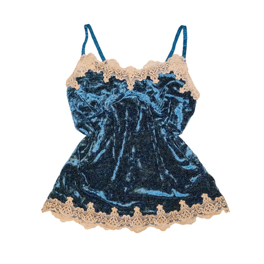 Sapphire Velvet Cami