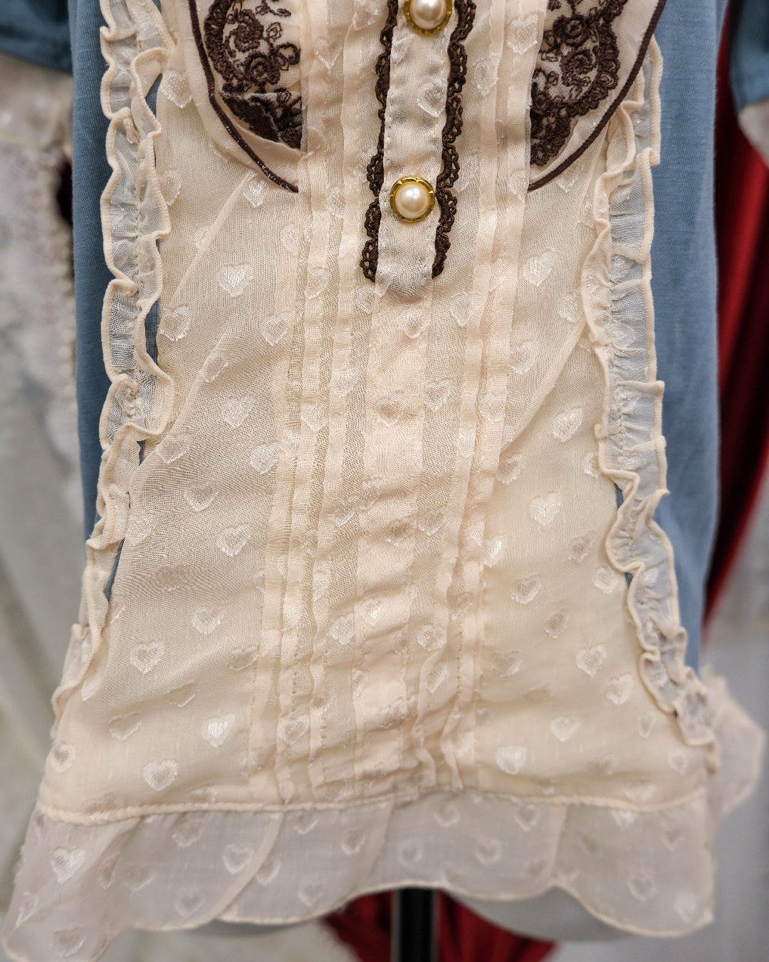 Axes Femme Berry Blue Heart Top