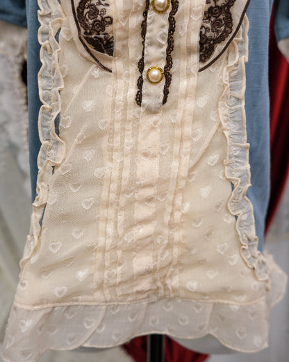 Axes Femme Berry Blue Heart Top